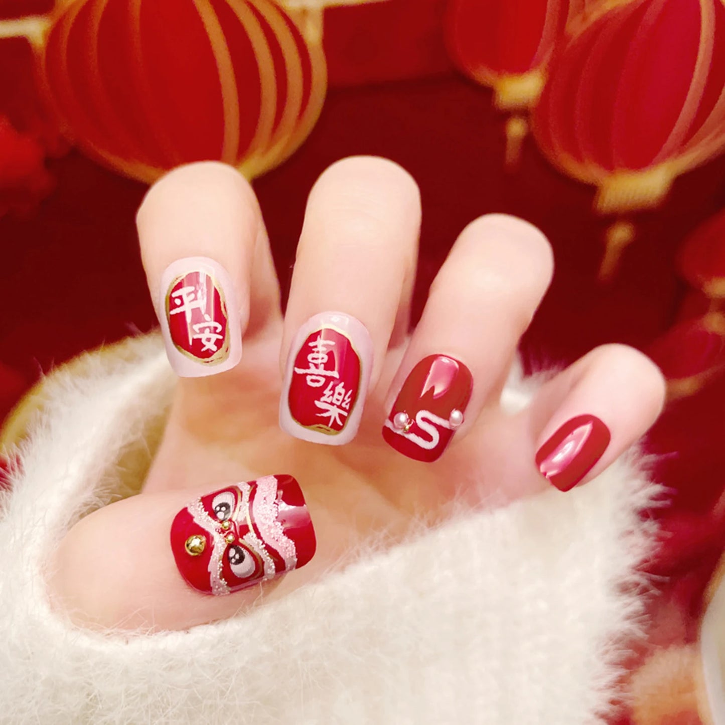 24pcs Sweet Cute Bow False Nails with Pink Crystal Design Korean Fake Nail Tips for Girl Lady Wearable Full Cover Press on Nails Peaceful Pleasures Health and Wellness 1
