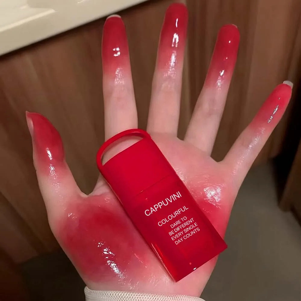 Cappuvini Jelly Mirror Lip Gloss – Hydrating K-Beauty Lip Tint