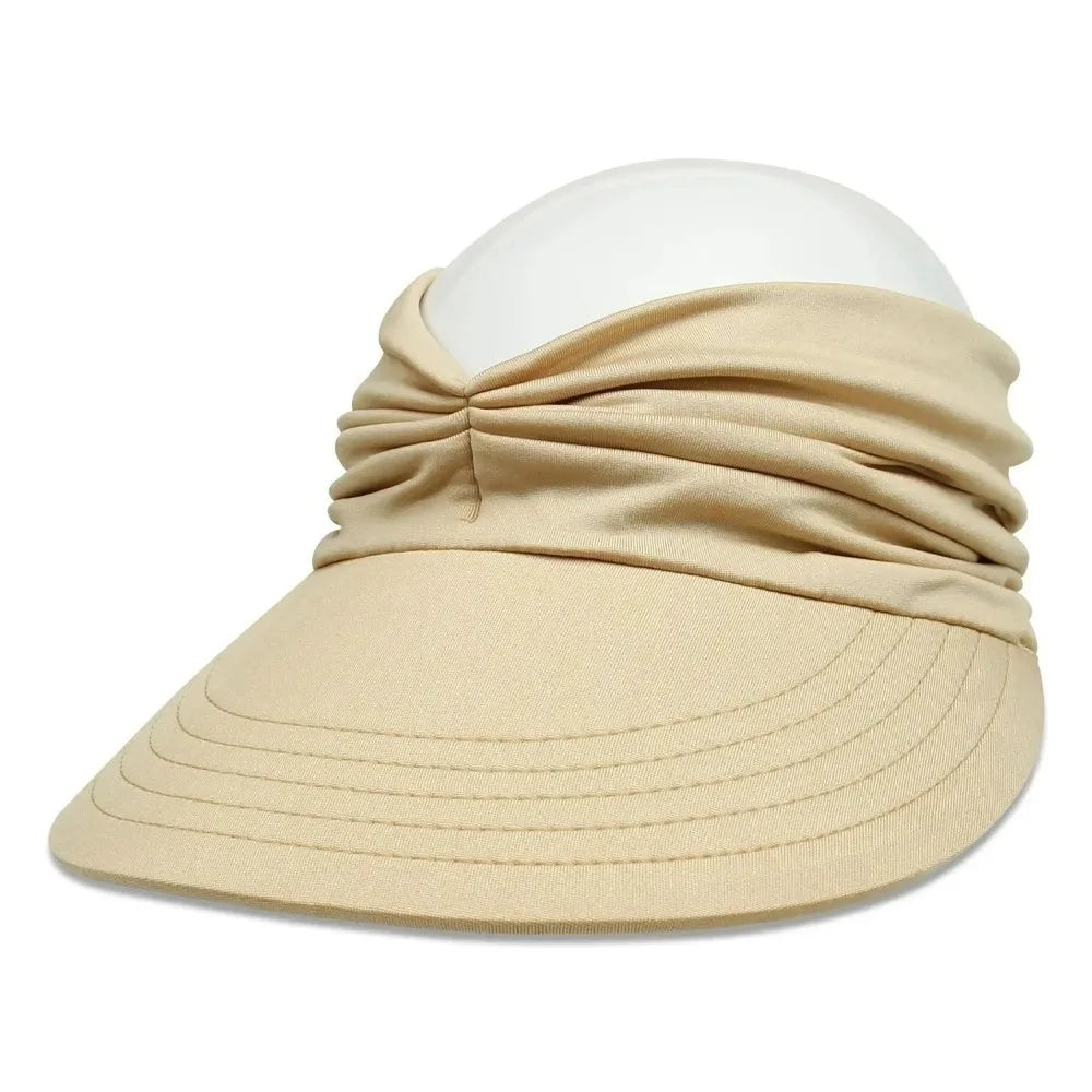 Women's Wide Brim UV Sun Hat – Beach & Outdoor Protective Cap