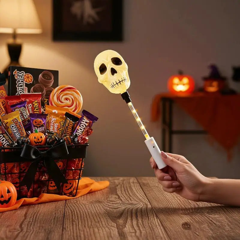 Halloween LED Glow Wands – Flashing Cartoon Kids Party Favors