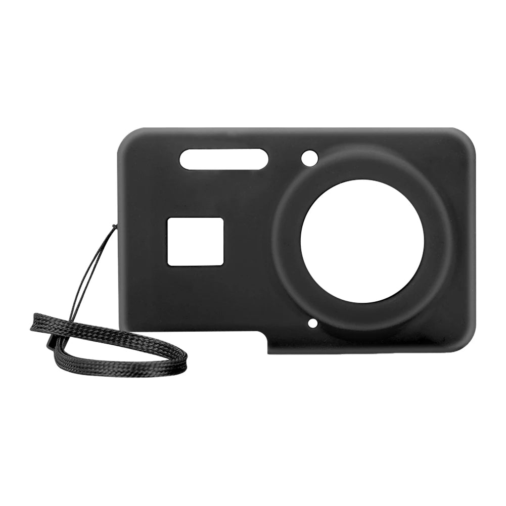 Silicone Camera Case for KODAK PIXPRO FZ55/FZ45 with Lanyard Peaceful Pleasures Health and Wellness Black france