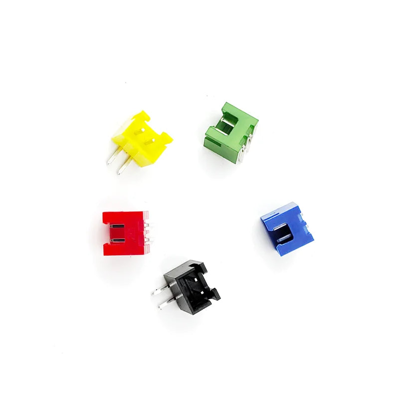 20pcs/Lot XH2.54-2P/3P/4P Rubber Shell / Straight Needle / Curved Needle Color Red Black Yellow Green Blue XH 2.54mm Plug Socket Peaceful Pleasures Health and Wellness Curved needle 3P Green