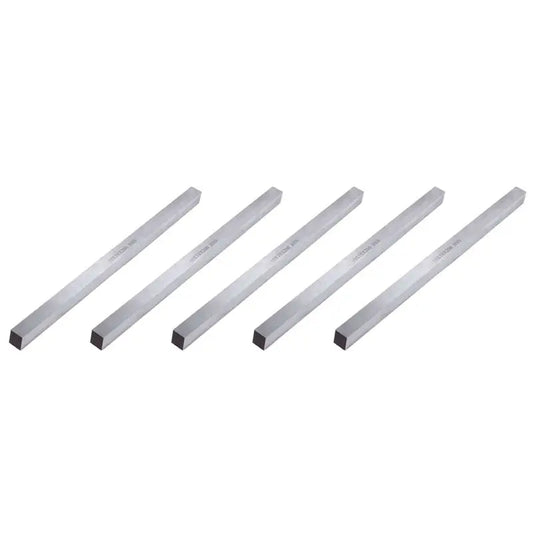 A36T-5 Pcs 10Mm X 10Mm X 200Mm Turning Parting Milling Lathe HSS Tool Bit Gray Peaceful Pleasures Health and Wellness Gray