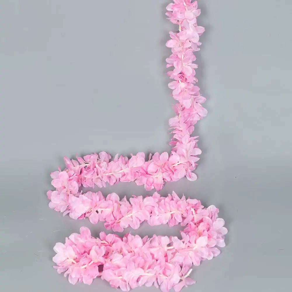 Silk Sakura Artificial Garland – Wedding & Garden Flower Decor