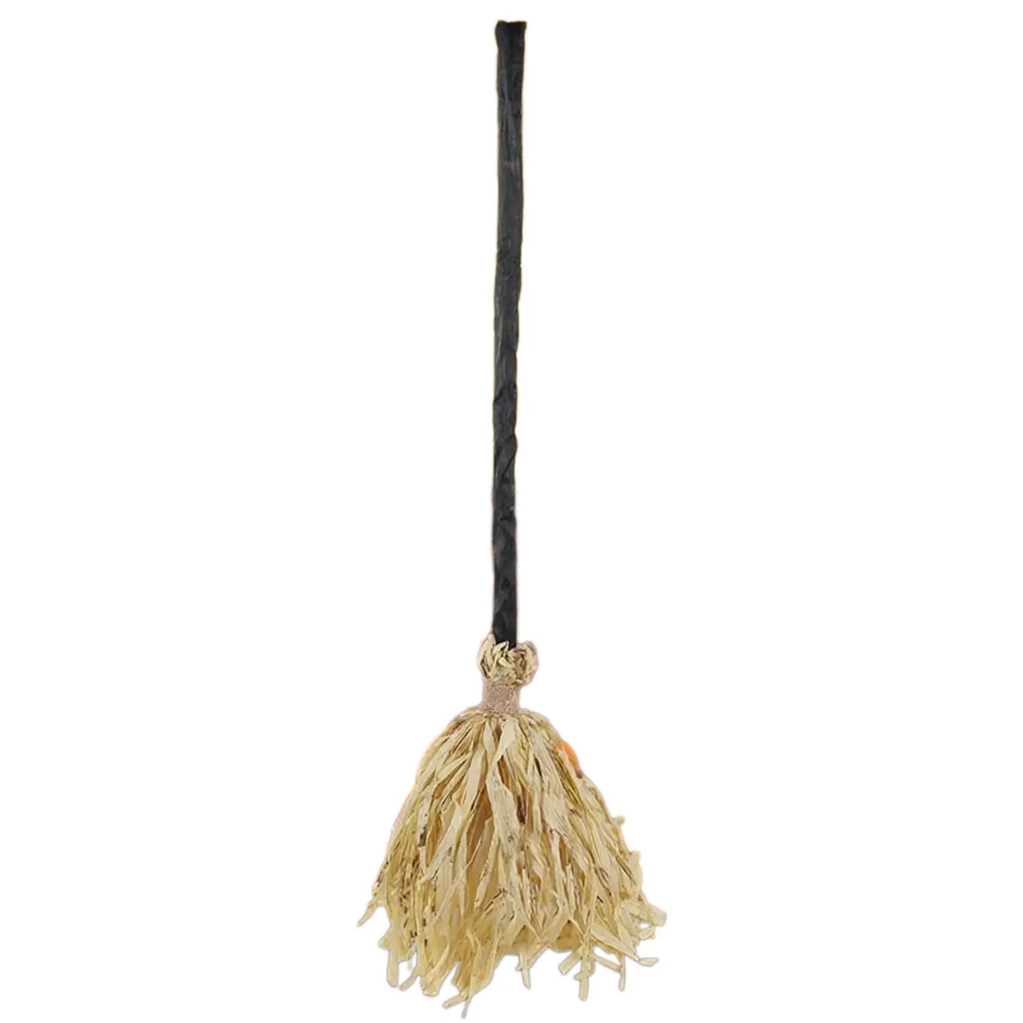 Animated Floating Witch Broom – Light-Up Halloween Decoration