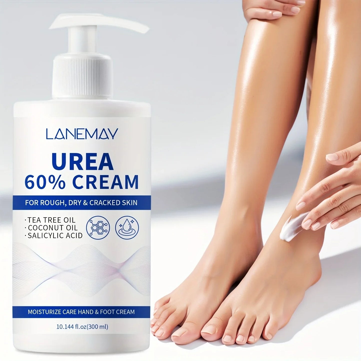 Urea 60% Cream – Hands & Feet Deep Hydration | Tea Tree Oil