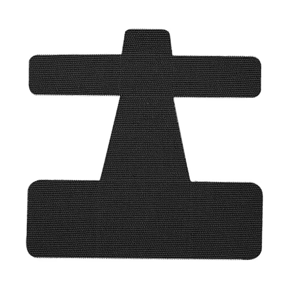 10 Pieces Protective Muscle Patch Toe Separator Anti-wear Foot Patch Finger Self-adhesive Toe Separator Peaceful Pleasures Health and Wellness 10 PCS Black