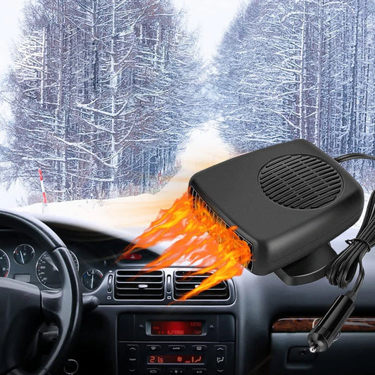 Car Defroster Heater Cooler 12V/24V 200W Portable Vehicle Heating Cooling Fan Windshield Electric Demister Mini Air Conditioner Peaceful Pleasures Health and Wellness