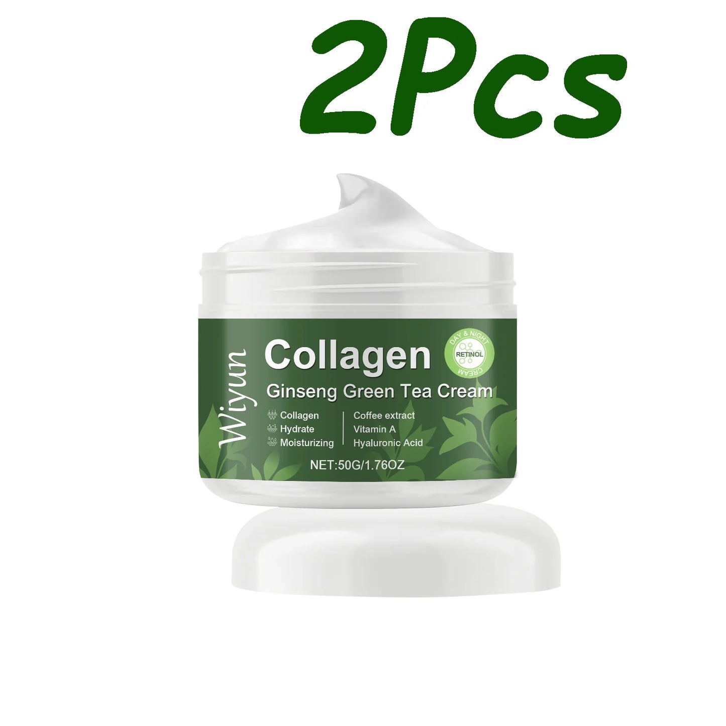 Collagen Ginseng Green Tea Anti-Aging Face Cream 50g
