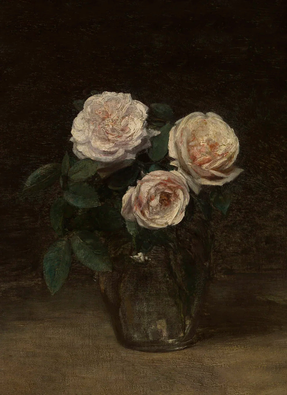 Moody Vintage Floral Series Poster Print Canvas Painting Art Pictures Home for Living Room Bedroom Wall Decor Frameless Peaceful Pleasures Health and Wellness 16 20x30cm Unframed
