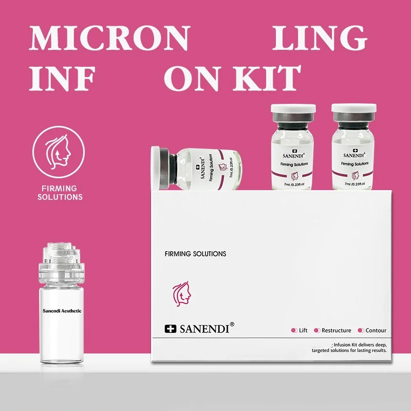 SANENDI MicroInfusion Face Serum Kit – Hyaluronic Acid Anti-Aging