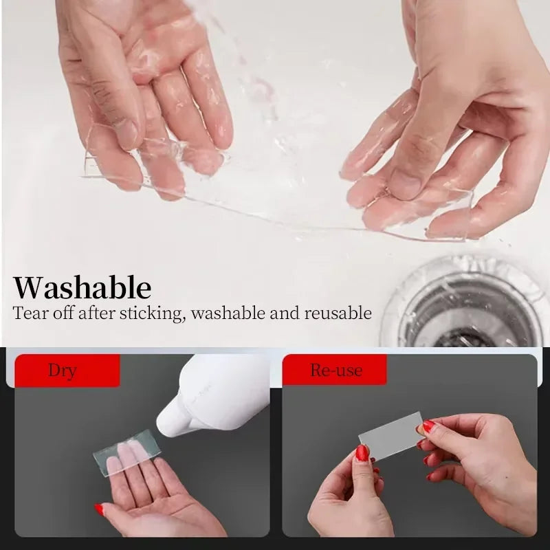Nano Tape – Strong Acrylic Double-Sided Waterproof Clear Tape