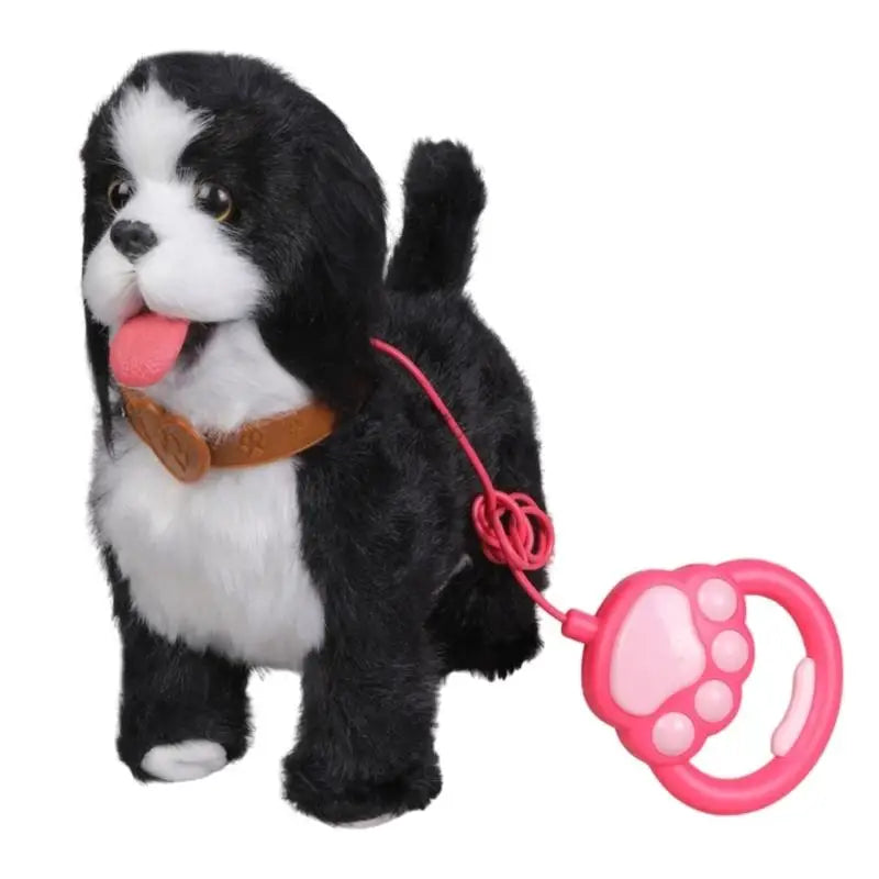 Interactive Electric Talking Plush Dog Toy – Pull String & Barks