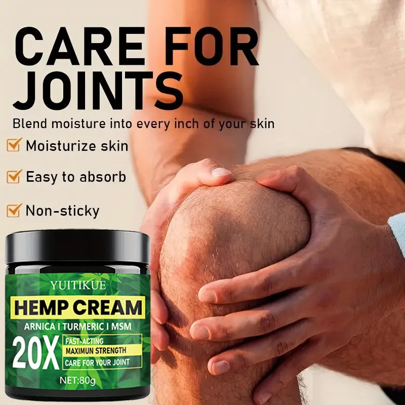 YUITIKUE Bee Venom Joint Cream – Knee, Back & Muscle Relief Joint Relief Cream Peaceful Pleasures Health and Wellness