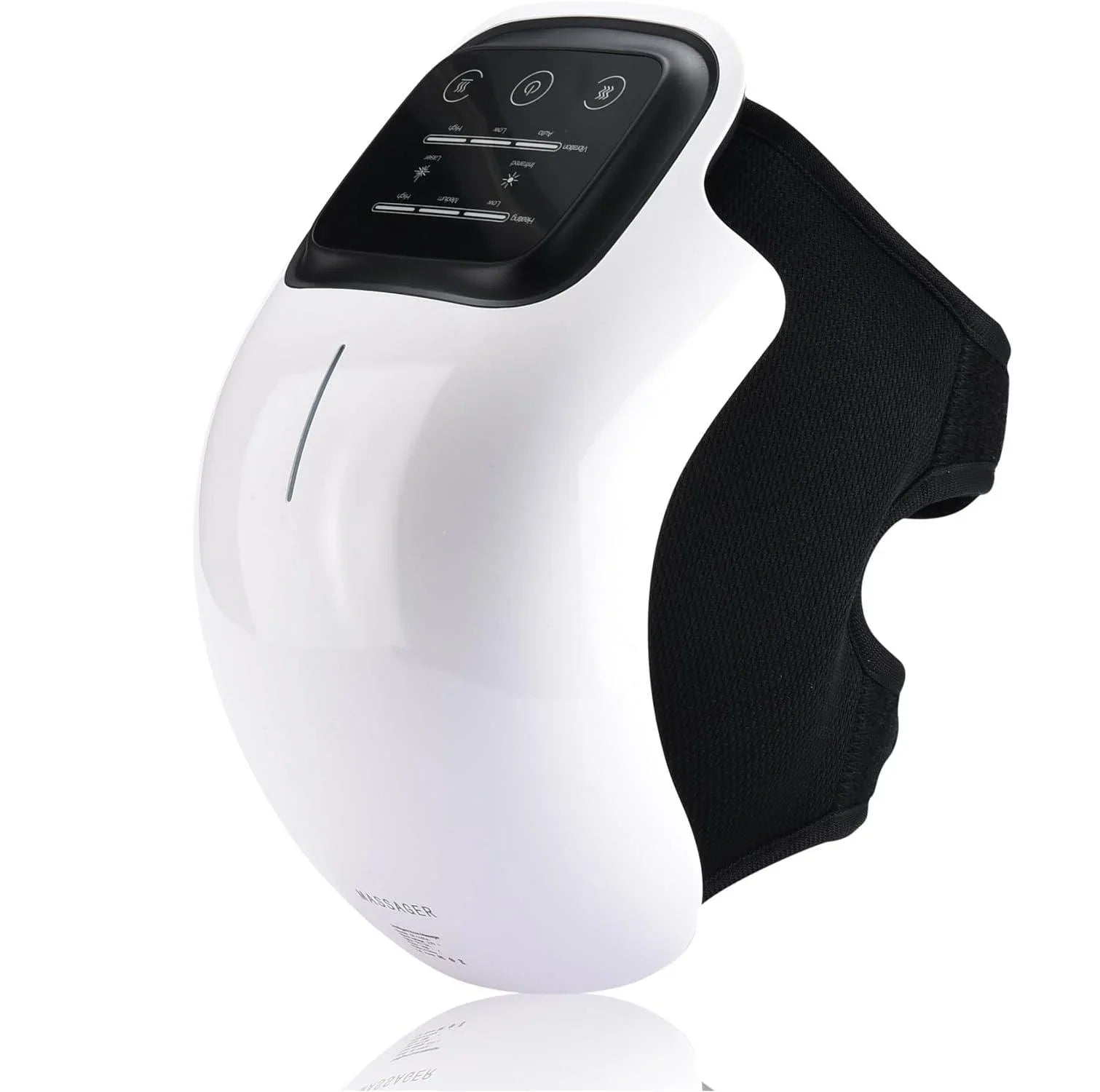 Protable Knee Massager Knee Joint Muscles Relaxtion Equipment Elbow Shoulder Massage Machine Easy to Use for Family and Friends Peaceful Pleasures Health and Wellness Knee Massager