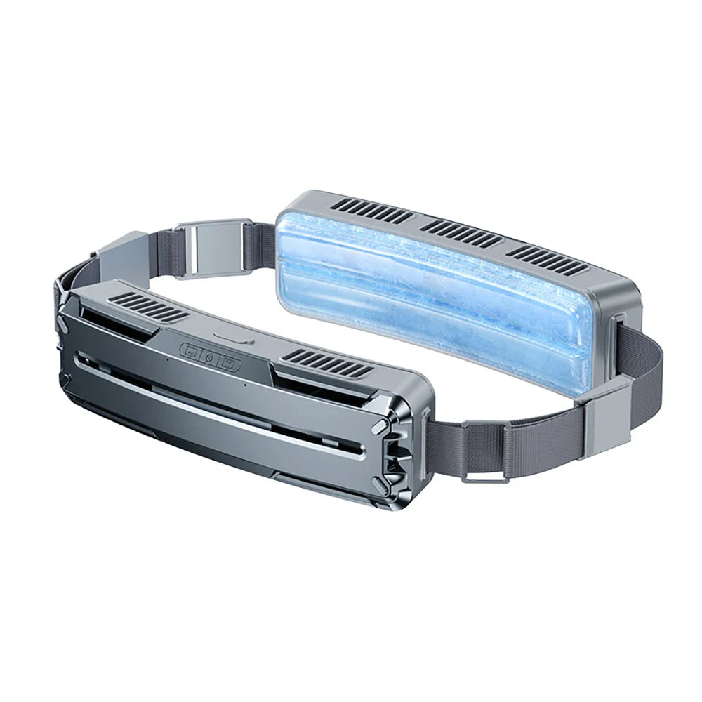 URGGU Portable Neck & Waist Clip Fan – USB Rechargeable Mini