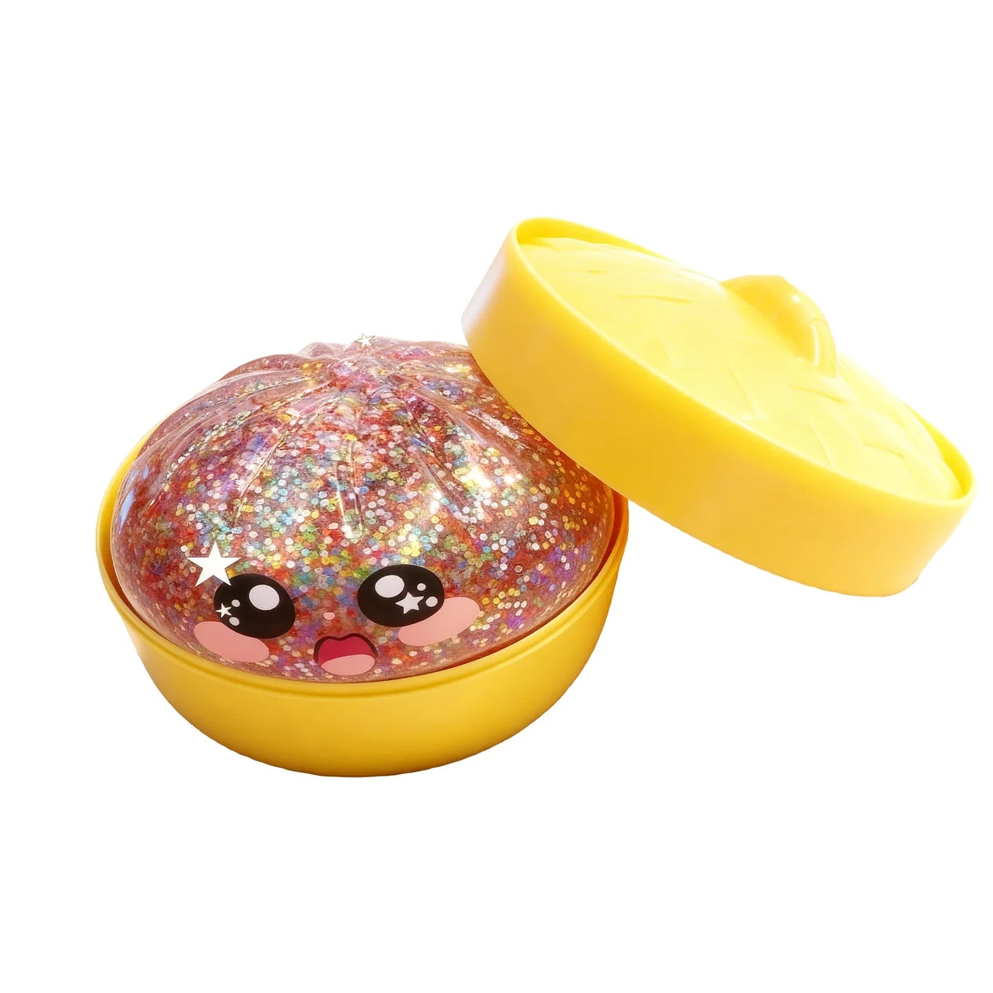 Colorful Bun Squishy Toy – Slow Rising Soft Fidget Squeeze Toy