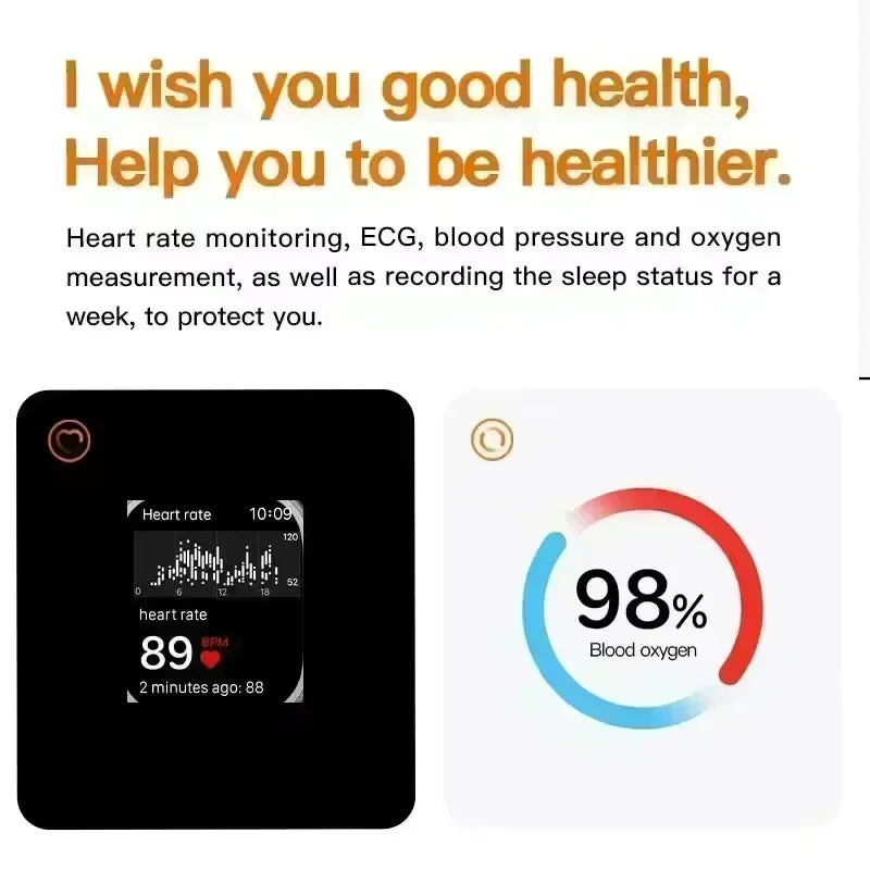 7 Watch Straps Smart Men Women Health Fitness Tra Bluetooth Phone
