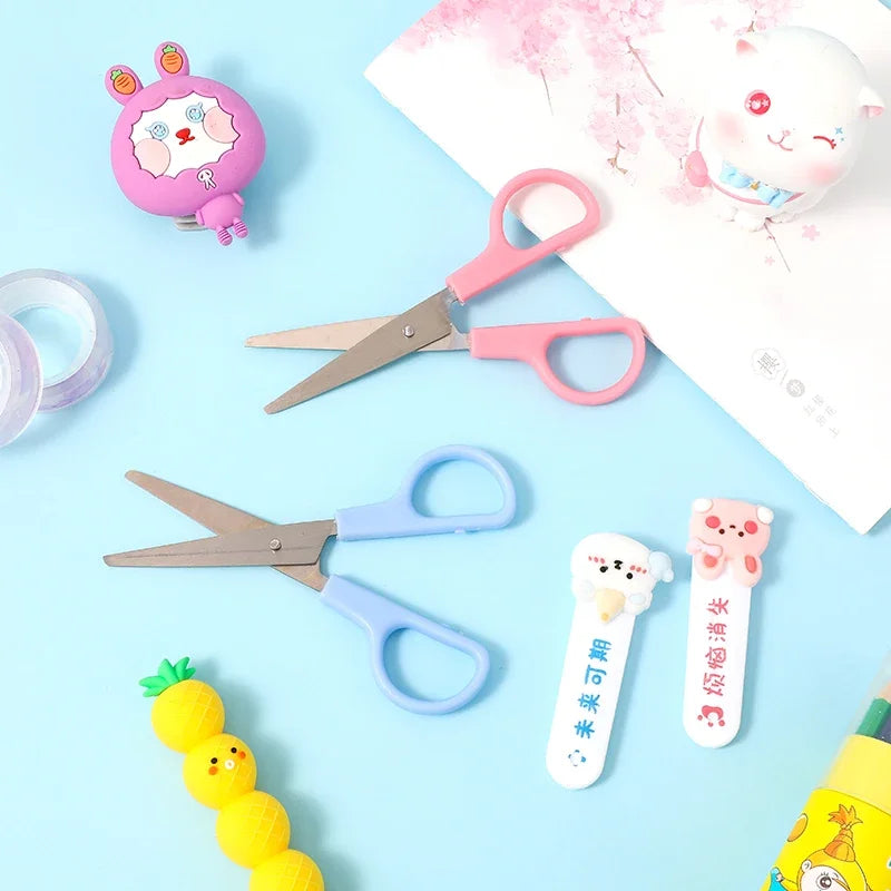 Kids Cartoon Craft Scissors Set – Paper Cutting & Scrapbooking