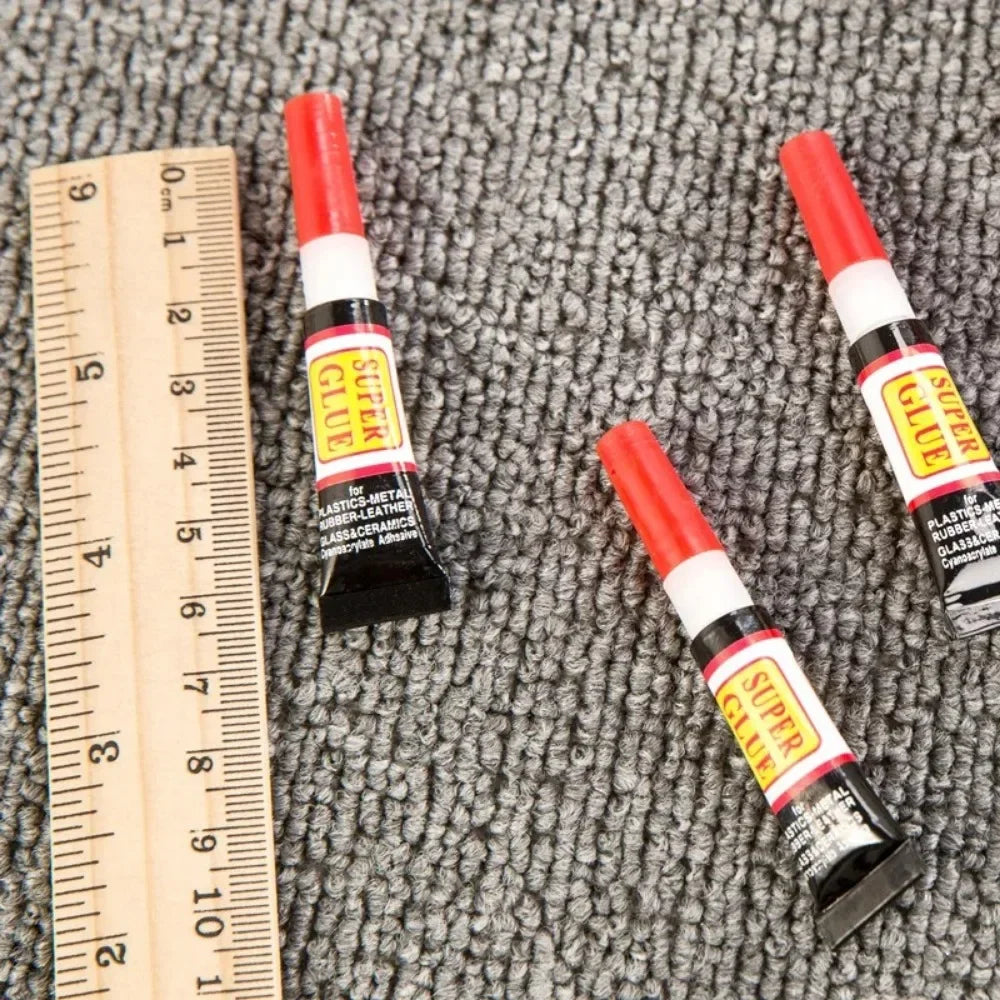 3/12 Pcs Epoxy Resin Super Glue Liquids Tube 502 Thermal Paste Shoe Repair Plastic Metal Superglue Strong Adhesive Uv Home Peaceful Pleasures Health and Wellness