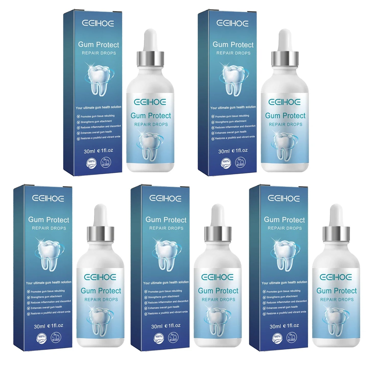 Gum Protect Repair Drops | Gum & Teeth Brightening Serum 30ml