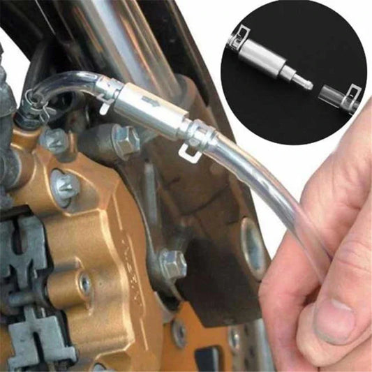 Car Clutch Brake Bleeder Hose Hydraulic Clutch One Way Valve Tube Bleeding Tool Replacement Adapter Kit Auto Accessories Peaceful Pleasures Health and Wellness