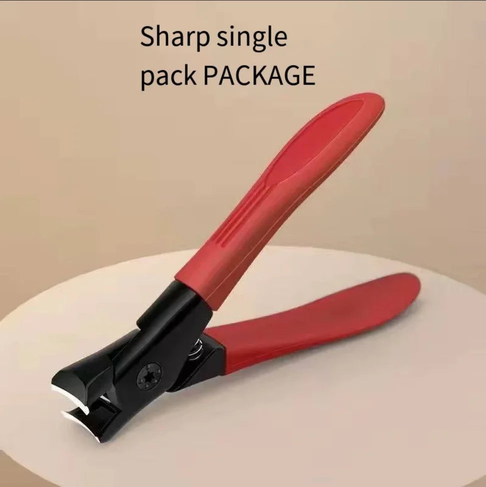 Anti-splash Large Opening Nail Clippers Trimmer Thick Nails Elderly