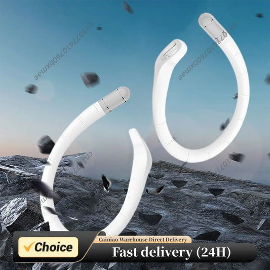 Silicone Ear Hooks for Samsung Galaxy Buds 4 Pro/buds 4 Anti-slip Earbuds Covers with Anti-lost Strap Lanyard Earbud Accessories Peaceful Pleasures Health and Wellness