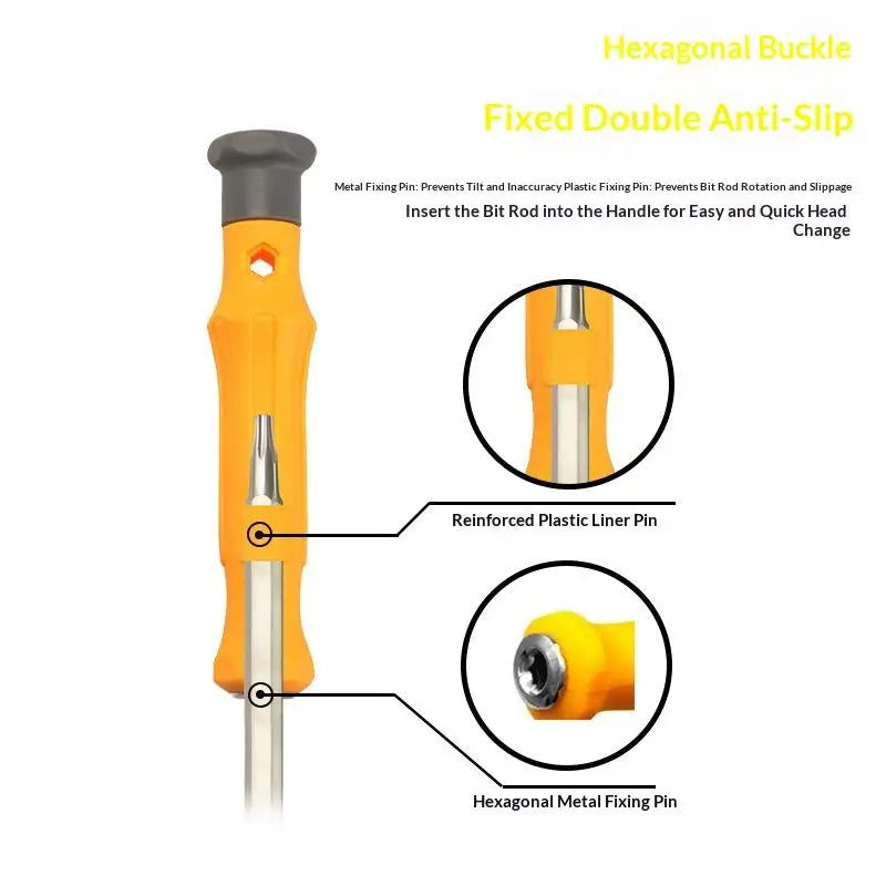 12-in-1 Magnetic Screwdriver Set | Portable Household Tool Kit