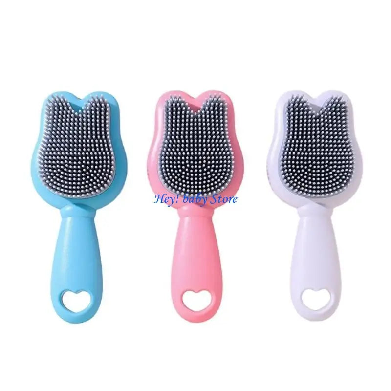 Baby Silicone Bath Brush | Cartoon Rabbit Scalp Massager