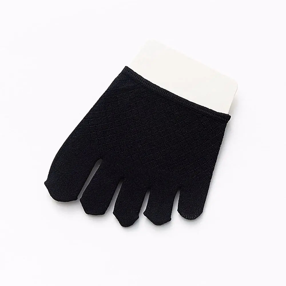 Women's Invisible Non-Slip Open Toe Mesh Cotton Liner Socks