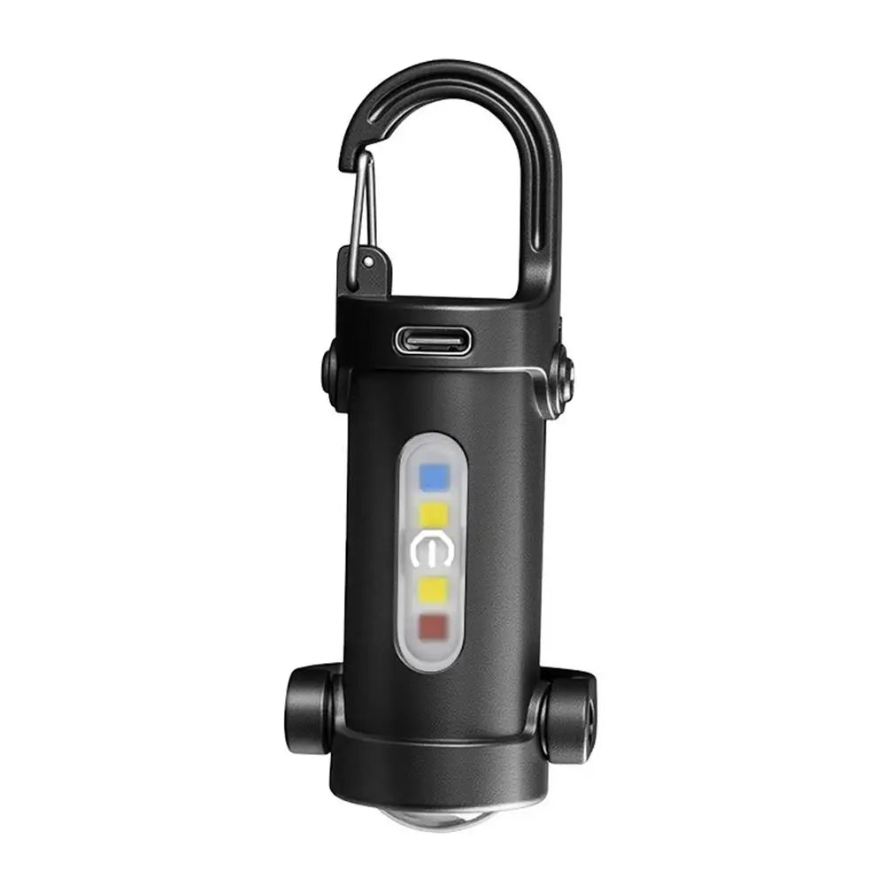 Mini COB LED Keychain Flashlight | 9V Compact Work Light