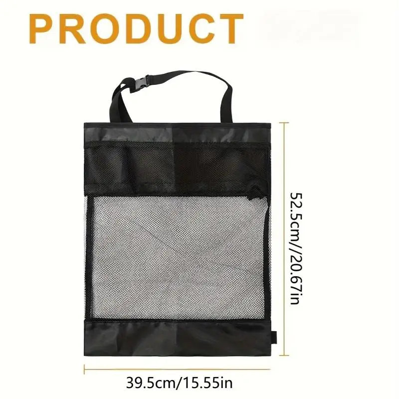 Drawstring Golf Cart Storage Net Bag Trolley Attachable Pouches Golf Bags Outdoor Sports Gear Organizer Golf Sundries Containers Peaceful Pleasures Health and Wellness