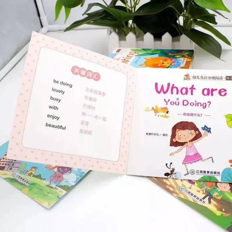 60 Books Children's English Early Learning Picture Book Graded