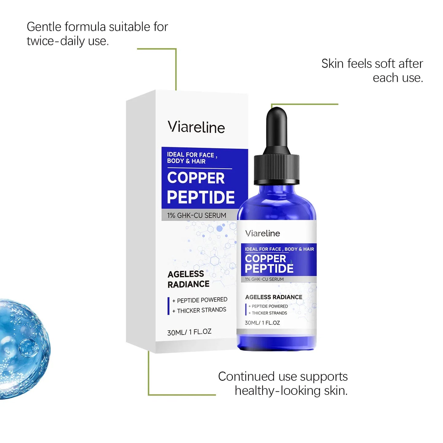 Copper Peptide Brightening & Hydrating Face & Body Essence