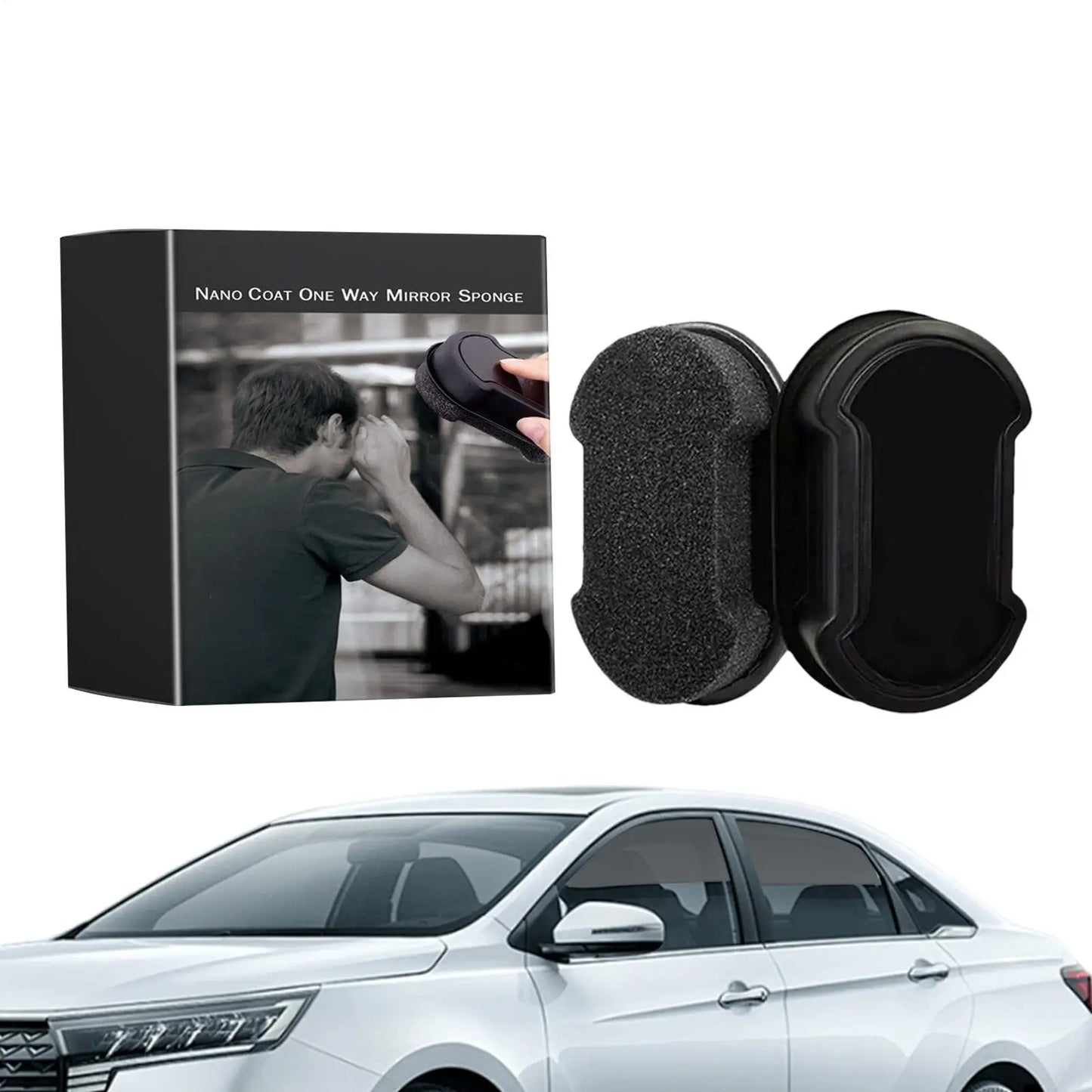 Dual-Use Window & Windshield Cleaning Sponge | Car & Home