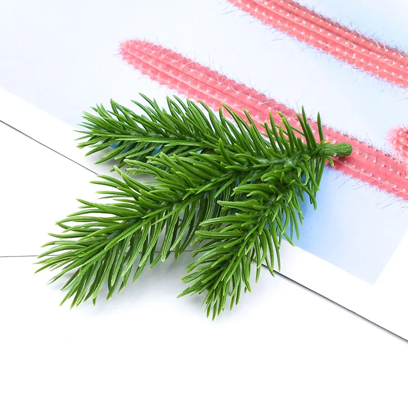 Artificial Green Grass Picks 10/30Pcs | Christmas & Wedding Decor