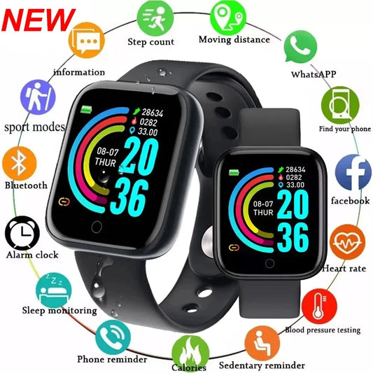 COTAUL D20 Smart Watch – Fitness Tracker for Android & iOS Fitness Smartwatch Peaceful Pleasures Health and Wellness