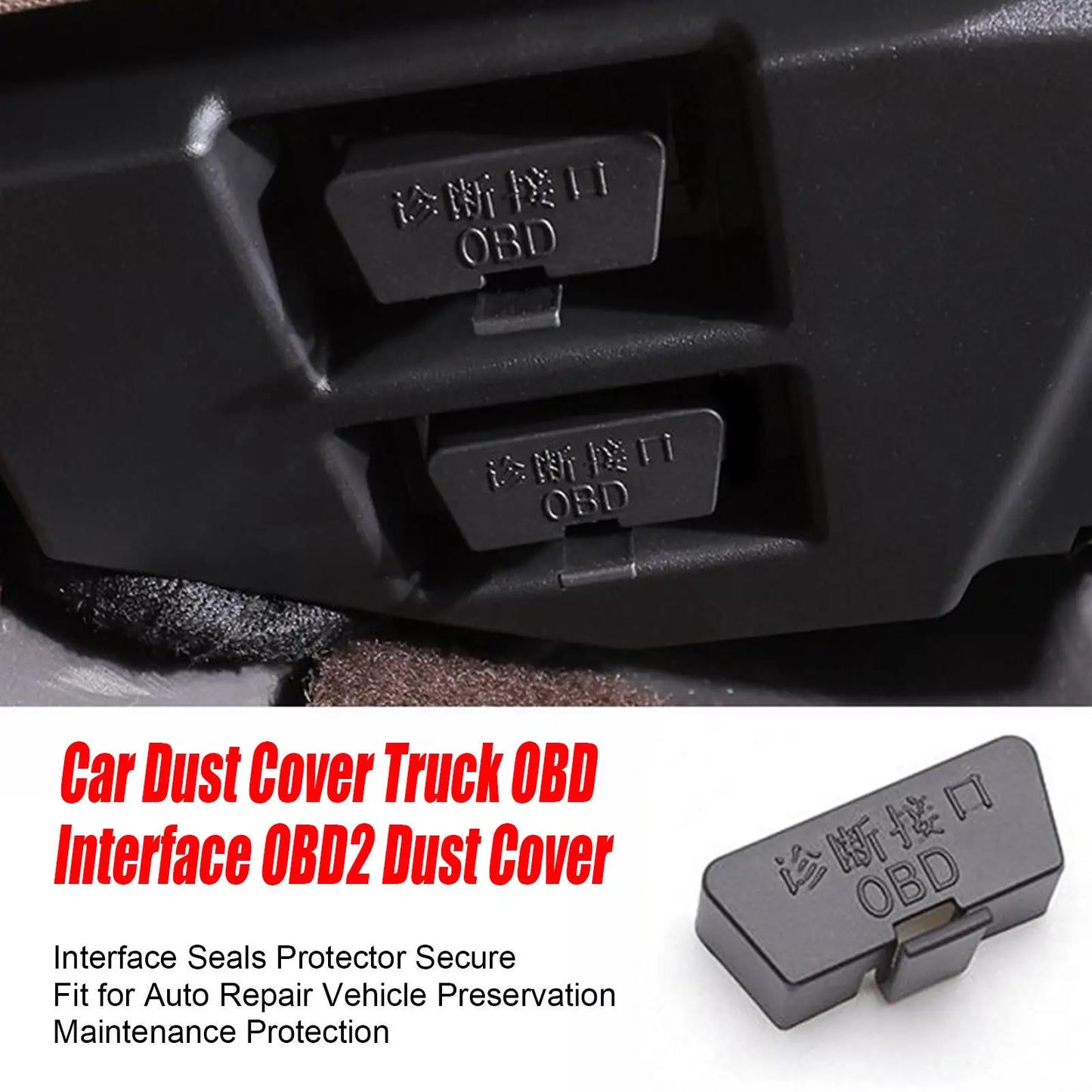OBD Port Lock Cover – Universal Anti-Theft Diagnostic Protector