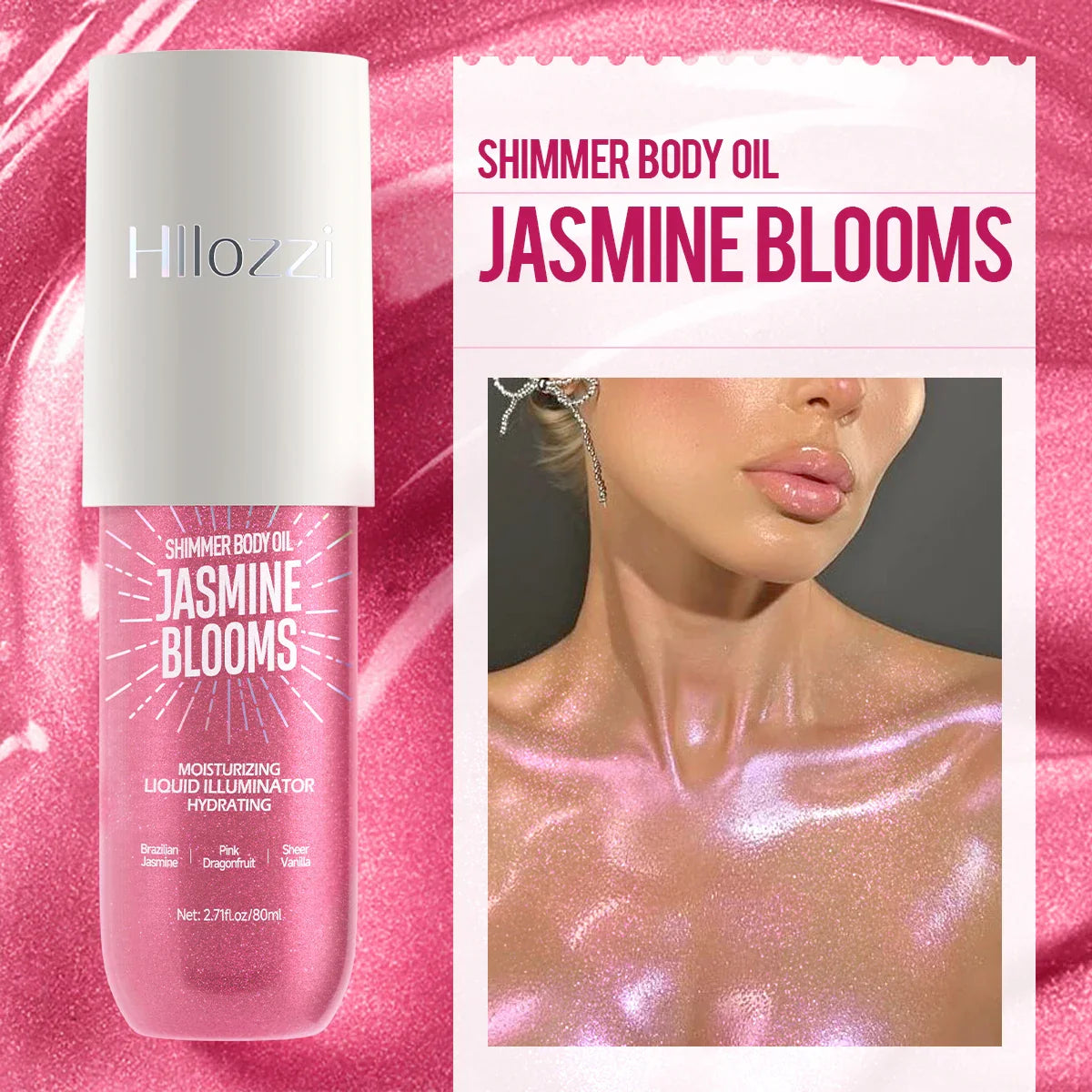Shimmering Body Highlighter Cream – Subtle Glow, Long-Lasting