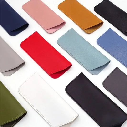 Soft PU Leather Glasses Case Pouch – Unisex Sunglasses Bag Eyeglass Case Pouch Peaceful Pleasures Health and Wellness