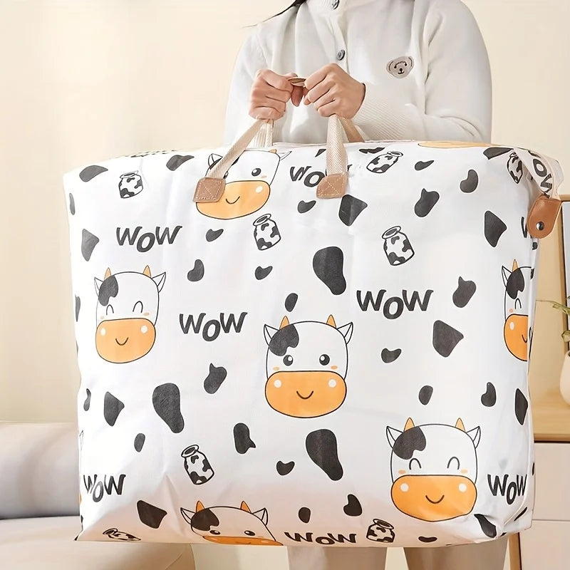 Large Foldable Clothing & Blanket Storage Bag | Oxford Organizer