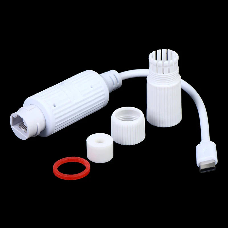 48V PoE Extender Repeater Waterproof RJ45 IEEE 802.3af/at