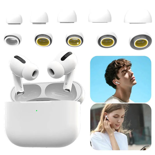 For AirPods Pro3 Earbuds Apple Earbuds Ear Tips Bluetooth Earbuds Ear Cushions Silicone Ear Tips Earphone Covers Peaceful Pleasures Health and Wellness