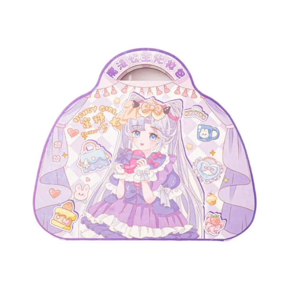 Album Journal Make Your Own Princess Sticker Personalized DIY Scrapbooking Little Girl Makeup Outfit Stickers Cartoon Peaceful Pleasures Health and Wellness