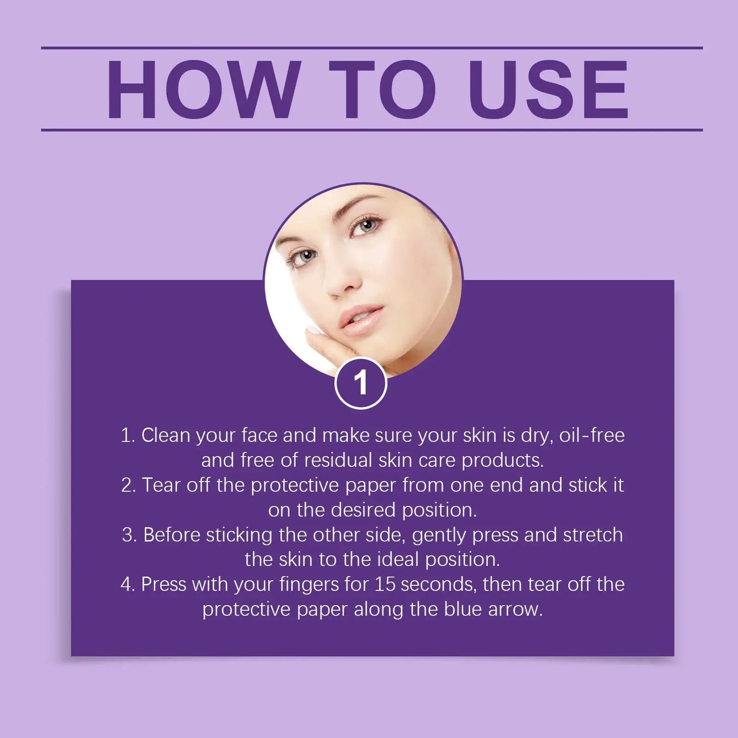 Invisible Face Lifting Patch for Tightening Skin Peaceful Pleasures Health and Wellness
