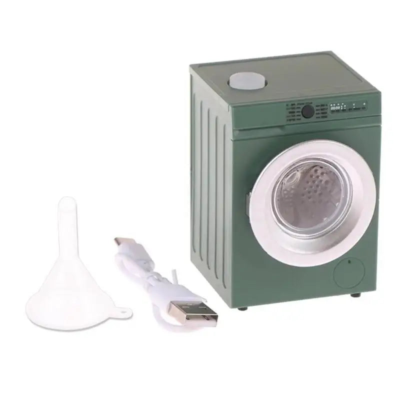 1:12 Scale Miniature Dollhouse Washing Machine – Interactive