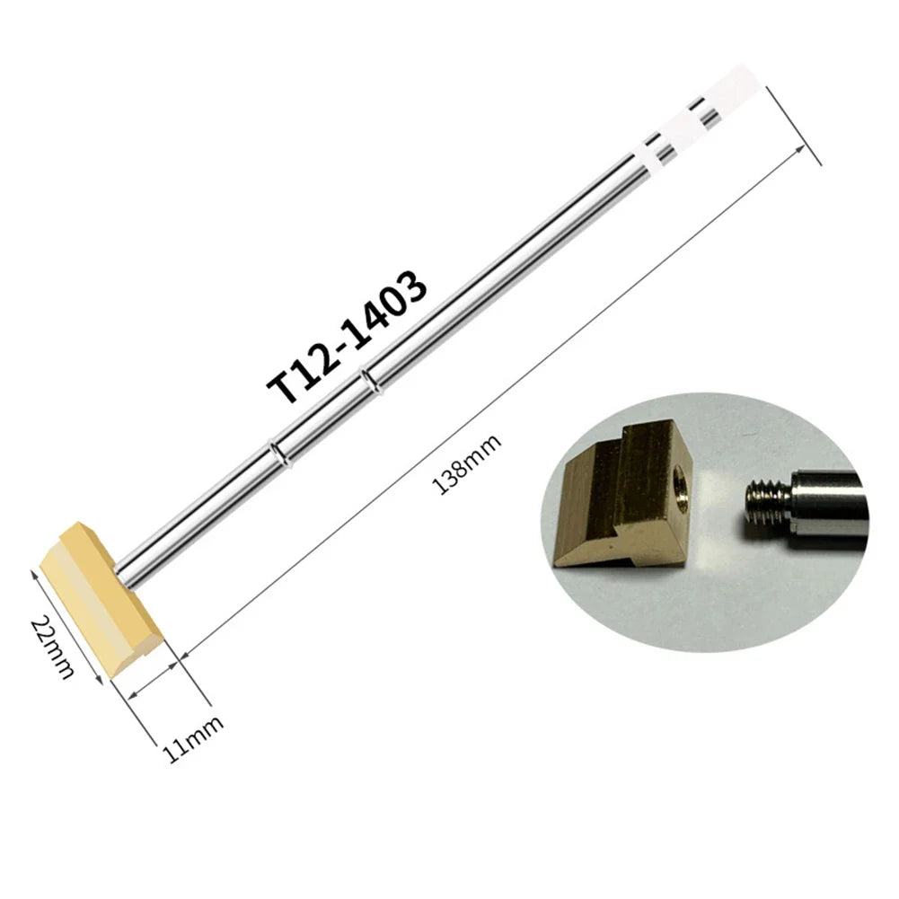 T12 Spade Soldering Iron Tip for FX-951, FX-950 & FM-203