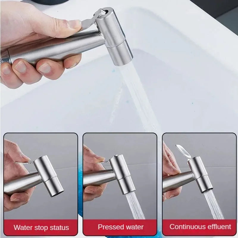Handheld Bidet Sprayer Set | 304 Stainless Steel Toilet Sprayer