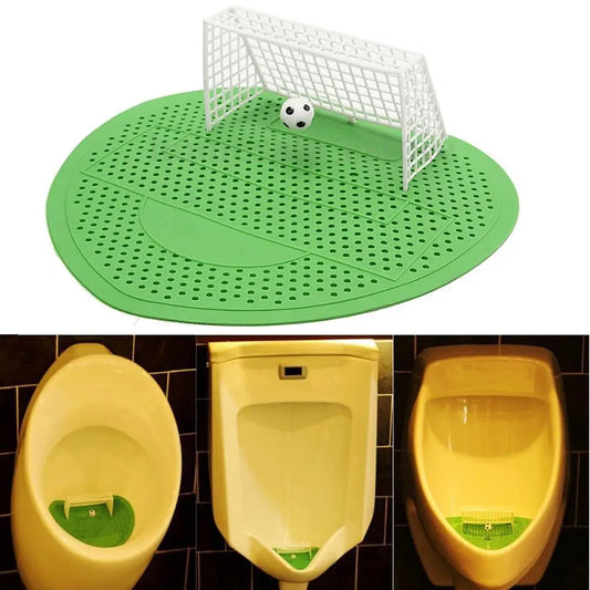 Mini Man Urinal Toilet Pad in Football Shape Peaceful Pleasures Health and Wellness